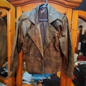 Vintage leather jacket